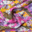 Pound A Metre 3 Metres Luxurious Printed Crepe - 55" Wide (Giraffe)
