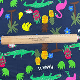 Pound A Metre 3 Metres Luxurious Printed Crepe - 55" Wide (Hawaii)
