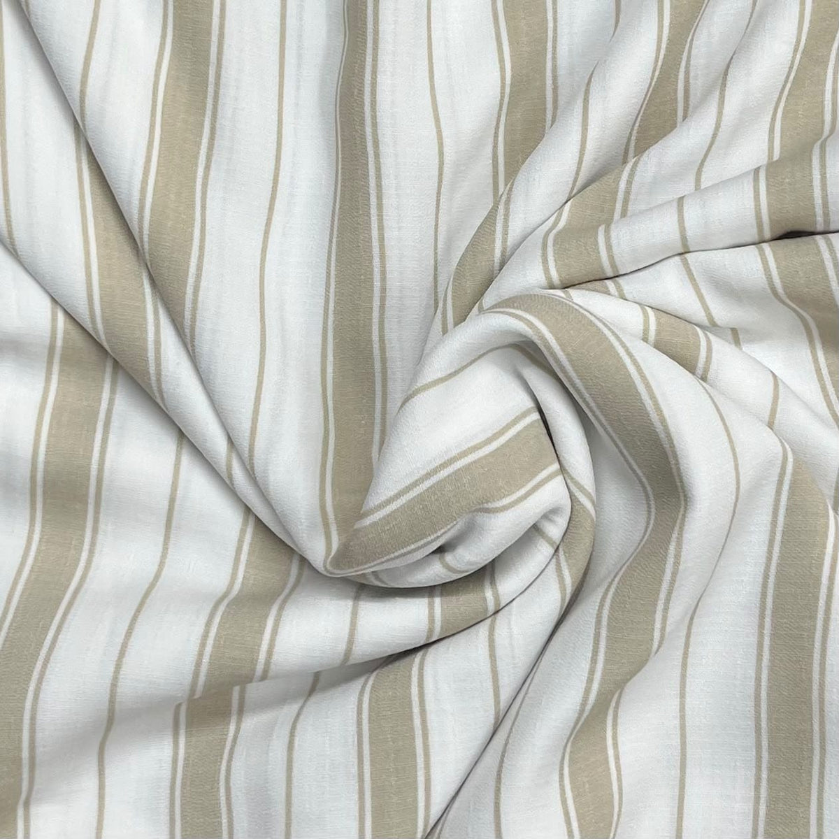 Pound A Metre 3 Metres Luxurious Printed Crepe - 55" Wide (Stripes)