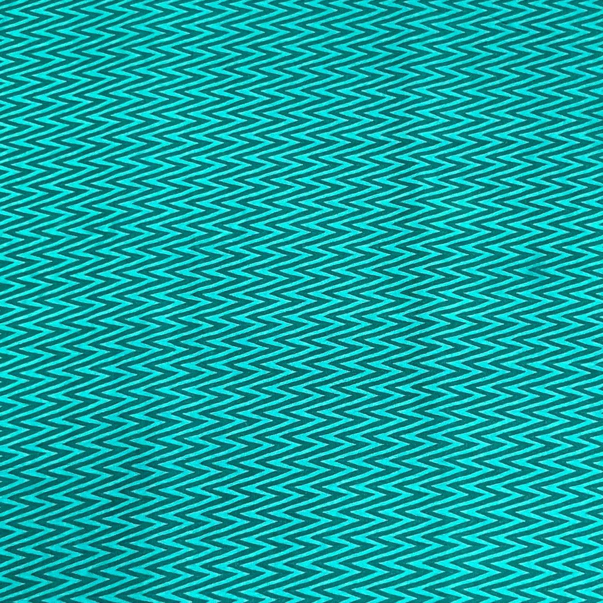 Pound A Metre 3 Metres Luxurious Printed Crepe - 55" Wide (Teal)