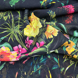 Pound A Metre 3 Metres Luxurious Printed Crepe - 55" Wide (Winter Garden)