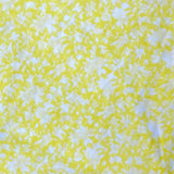 Pound A Metre 3 Metres Luxurious Printed  Lightweight Jersey 55" Wide (Yellow Floral)