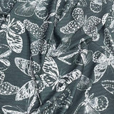 Pound A Metre 3 Metres Luxurious Printed Lycra Jersey 55" Wide (Butterfly)