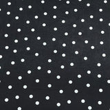 Pound A Metre 3 Metres Luxurious Printed Lycra Jersey 55" Wide (Polka)