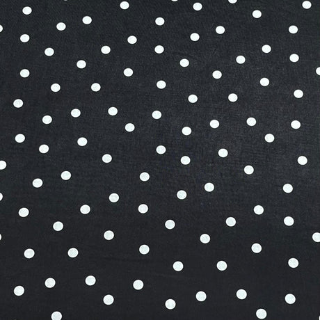 Pound A Metre 3 Metres Luxurious Printed Lycra Jersey 55" Wide (Polka)