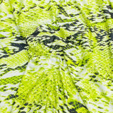 Pound A Metre 3 Metres Luxurious Printed Lycra Jersey 55" Wide (Snake)