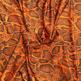 Pound A Metre 3 Metres Luxurious Printed Lycra Jersey 55" Wide (Snake)