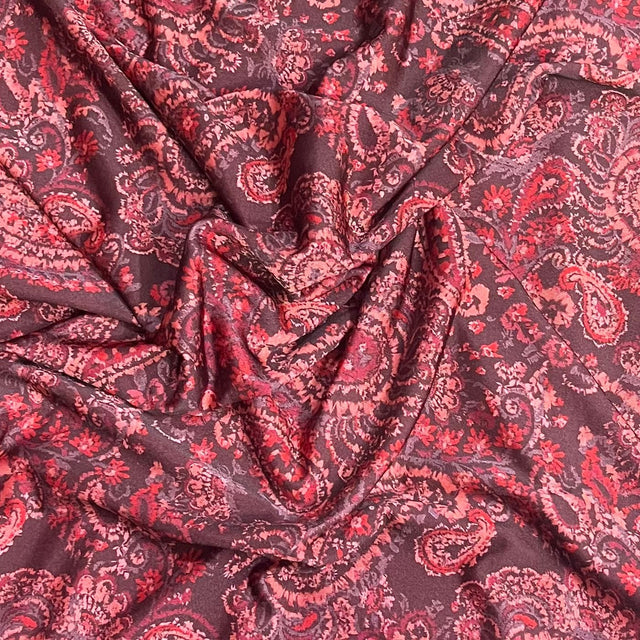 Pound A Metre 3 Metres Luxurious Printed Lycra Jersey 55" Wide (Sunrise)