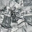 Pound A Metre 3 Metres Luxurious Printed Lycra Jersey 55" Wide (Writing)