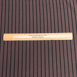 Pound A Metre 3 Metres Luxurious Printed Ribbed Jersey 55” Wide - (Brown & Black)
