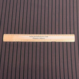 Pound A Metre 3 Metres Luxurious Printed Ribbed Jersey 55” Wide - (Brown & Black)