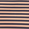 Pound A Metre 3 Metres Luxurious Printed Ribbed Jersey 55” Wide - (Brown & Mauve)