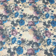 Pound A Metre 3 Metres Luxurious Printed Ribbed Jersey 55” Wide - (Lemon) ((S1J))