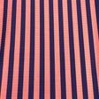 Pound A Metre 3 Metres Luxurious Printed Ribbed Jersey 55” Wide - (Navy & Mauve) (S1J)