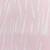 Pound A Metre 3 Metres Luxurious Printed Ribbed Jersey 55” Wide - (Pink & White)
