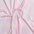 Pound A Metre 3 Metres Luxurious Printed Ribbed Jersey 55” Wide - (Pink & White)