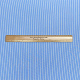 Pound A Metre 3 Metres Luxurious Printed Ribbed Jersey 55” Wide - (Sky Stripes) (EOL)