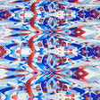 Pound A Metre 3 Metres Luxurious Printed Seersucker Jersey 55” Wide - (Abstract) (S1J)