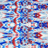 Pound A Metre 3 Metres Luxurious Printed Seersucker Jersey 55” Wide - (Abstract) (S1J)