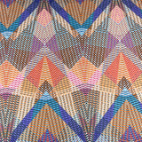 Pound A Metre 3 Metres Luxurious Printed Seersucker Jersey 55” Wide - (Colourful) (S1J)