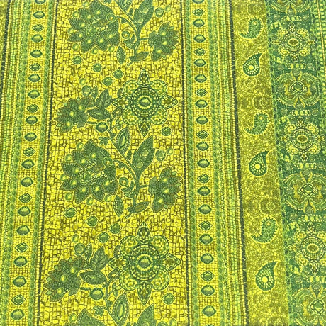 Pound A Metre 3 Metres Luxurious Printed Seersucker Jersey 55” Wide - (Jungle)