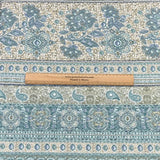 Pound A Metre 3 Metres Luxurious Printed Seersucker Jersey 55” Wide - (Wallpaper)