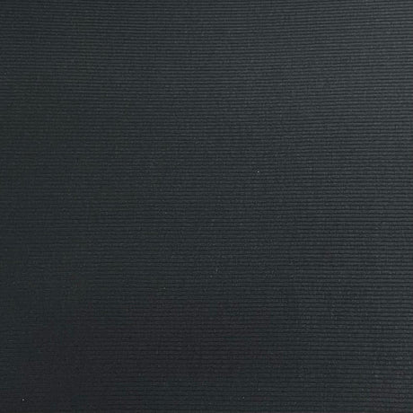 Pound A Metre 3 Metres Luxurious Ribbed Jersey 55” Wide - (Black) (EOL)