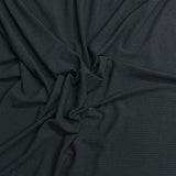 Pound A Metre 3 Metres Luxurious Ribbed Jersey 55” Wide - (Black) (EOL)