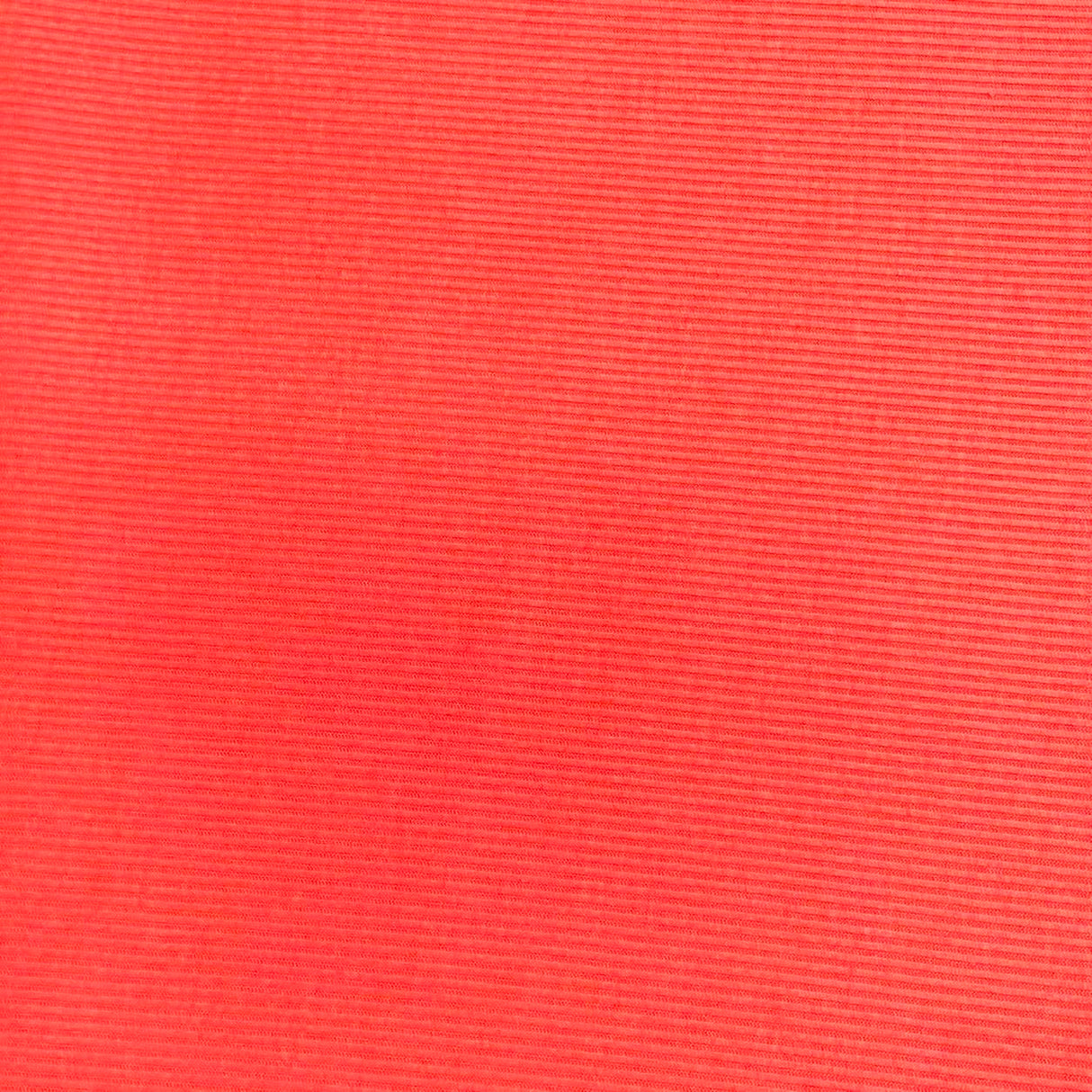 Pound A Metre 3 Metres Luxurious Ribbed Jersey 55” Wide - (Bright Orange) (EOL)