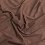 Pound A Metre 3 Metres Luxurious Ribbed Jersey 55” Wide - (Brown) (EOL)