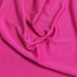 Pound A Metre 3 Metres Luxurious Ribbed Jersey 55” Wide - (Cerise)