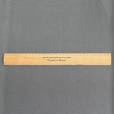 Pound A Metre 3 Metres Luxurious Ribbed Jersey 55” Wide - (Charcoal)