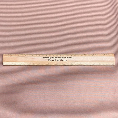 Pound A Metre 3 Metres Luxurious Ribbed Jersey 55” Wide - (Dark Mauve) (EOL)
