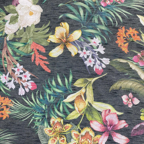 Pound A Metre 3 Metres Luxurious Ribbed Jersey 55” Wide - (Garden)