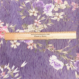 Pound A Metre 3 Metres Luxurious Ribbed Jersey 55” Wide - (Grape Tree)