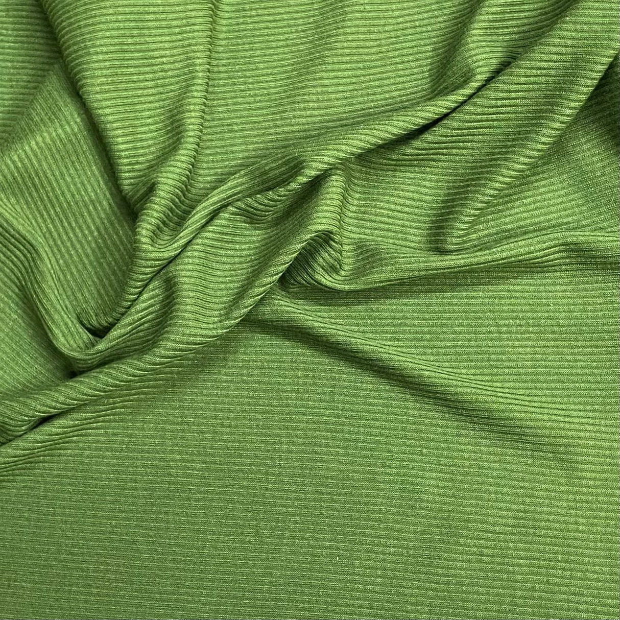 Pound A Metre 3 Metres Luxurious Ribbed Jersey 55” Wide - (Khaki) (EOL)
