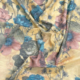 Pound A Metre 3 Metres Luxurious Ribbed Jersey 55” Wide - (Lemon) (EOL)