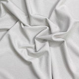Pound A Metre 3 Metres Luxurious Ribbed Jersey 55” Wide - (Light Grey) (EOL)