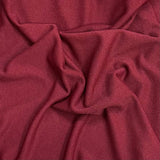 Pound A Metre 3 Metres Luxurious Ribbed Jersey 55” Wide - (Maroon) (EOL)