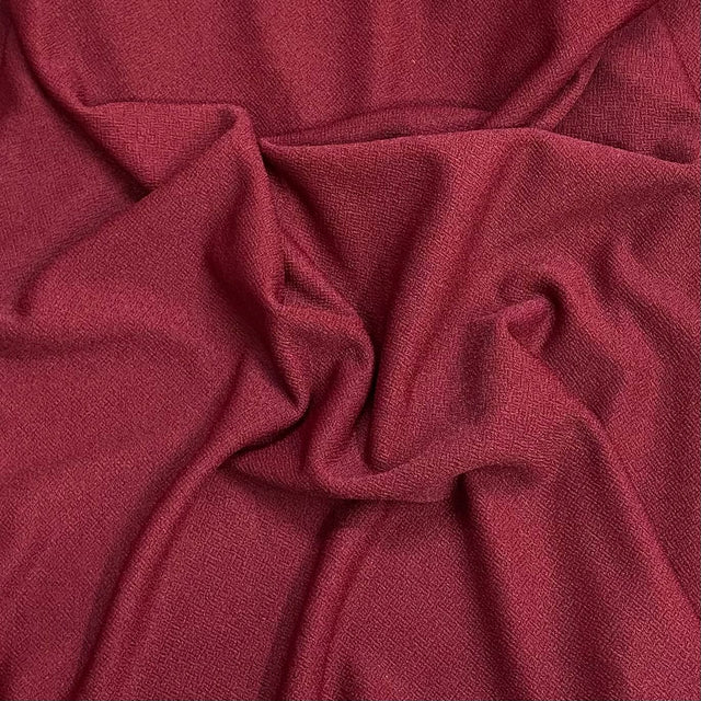 Pound A Metre 3 Metres Luxurious Ribbed Jersey 55” Wide - (Maroon) (EOL)