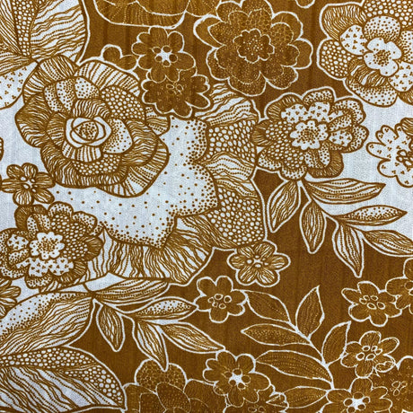 Pound A Metre 3 Metres Luxurious Ribbed Jersey 55” Wide - (Mustard)