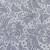 Pound A Metre 3 Metres Luxurious Ribbed Jersey 55” Wide - (Paisley) (EOL)