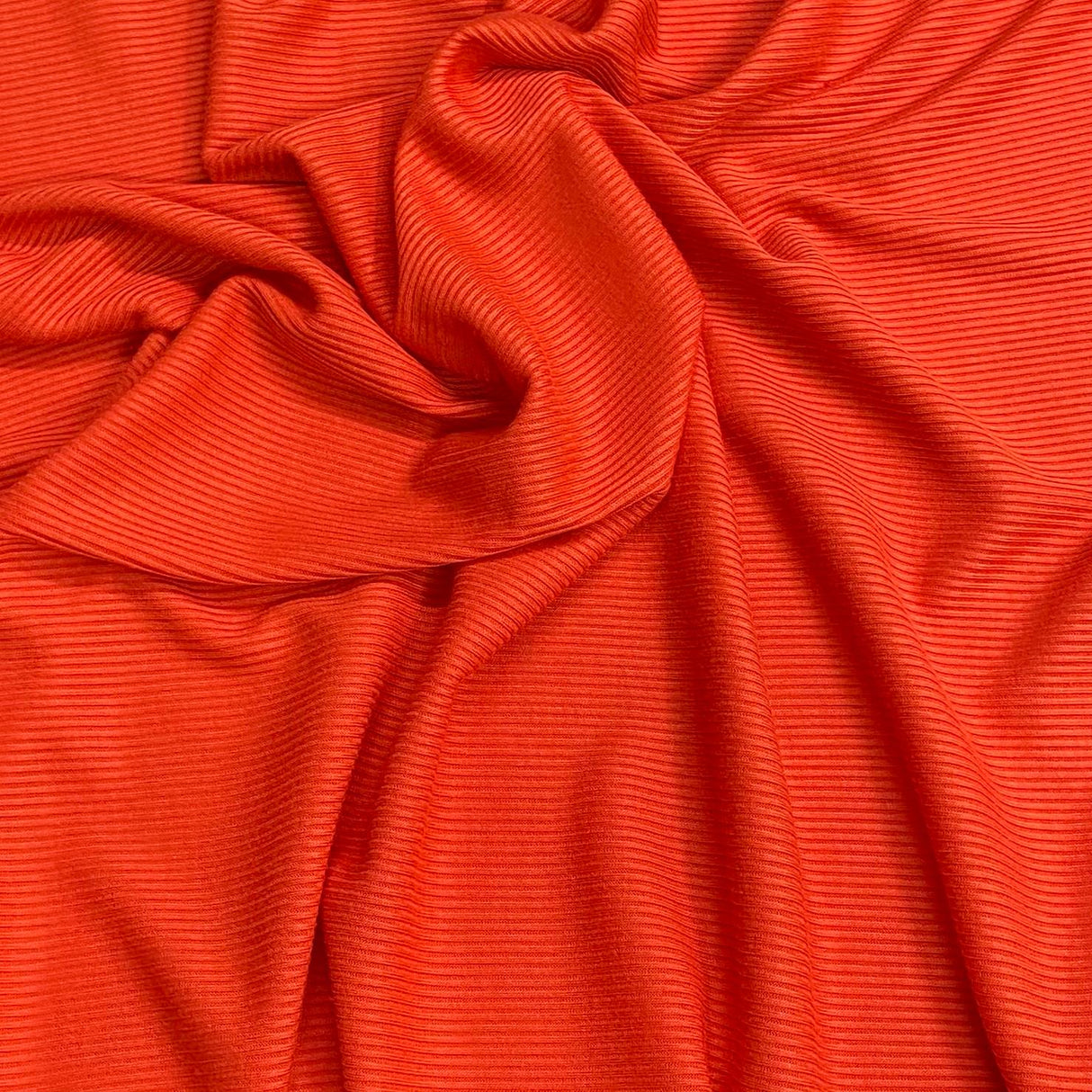 Pound A Metre 3 Metres Luxurious Ribbed Jersey 55” Wide - (Red) (EOL)