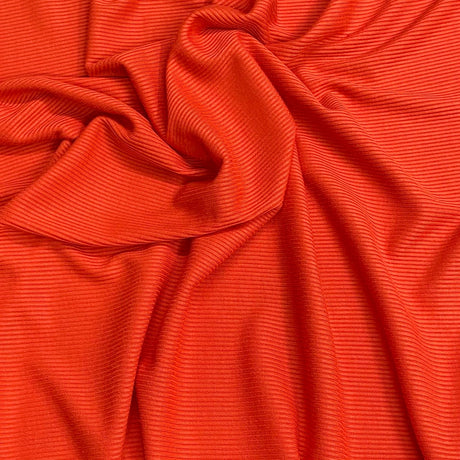 Pound A Metre 3 Metres Luxurious Ribbed Jersey 55” Wide - (Red) (EOL)
