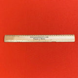 Pound A Metre 3 Metres Luxurious Ribbed Jersey 55” Wide - (Red) (EOL)
