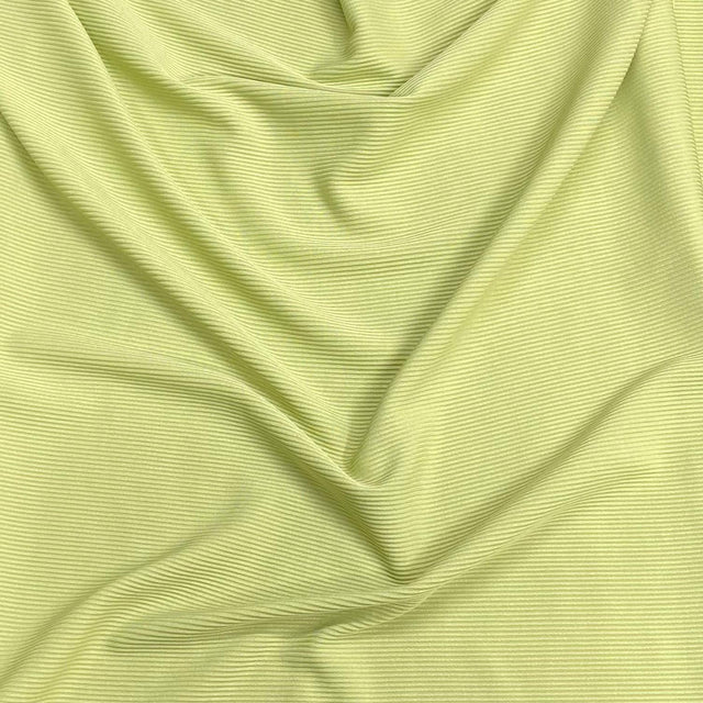Pound A Metre 3 Metres Luxurious Ribbed Jersey 55” Wide - (Sage) (EOL)