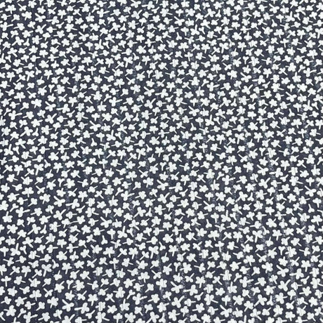 Pound A Metre 3 Metres Luxurious Ribbed Jersey 55” Wide - (Small Floral)