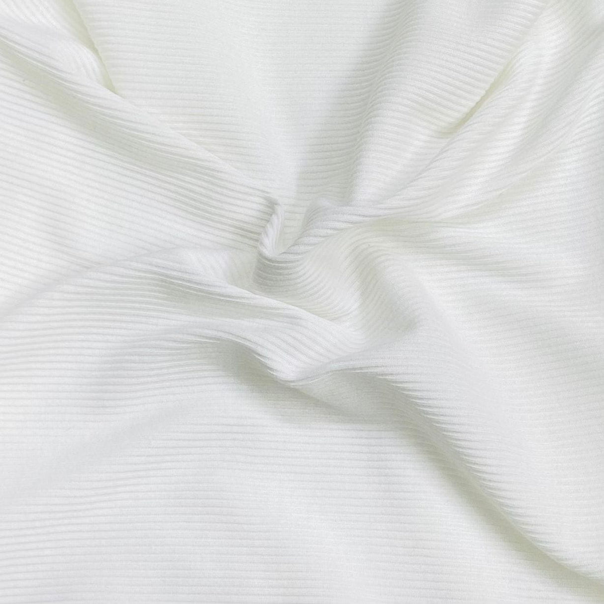 Pound A Metre 3 Metres Luxurious Ribbed Jersey 55” Wide - (Suger) (EOL)