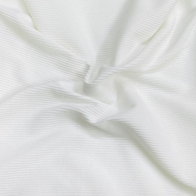 Pound A Metre 3 Metres Luxurious Ribbed Jersey 55” Wide - (Suger) (EOL)