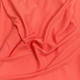 Pound A Metre 3 Metres Luxurious Ribbed Jersey 55” Wide - (Tangerine) (EOL)